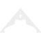Ekena Millwork Pitch Heath Architectural Grade PVC Gable Pediment, 60"W x 35"H x 1"P (14/12) GPP060X035X100HEA - alternate 3
